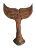 Product image 1 of the product “Whale fin, approx. 250cm height, made from teak root pieces ”